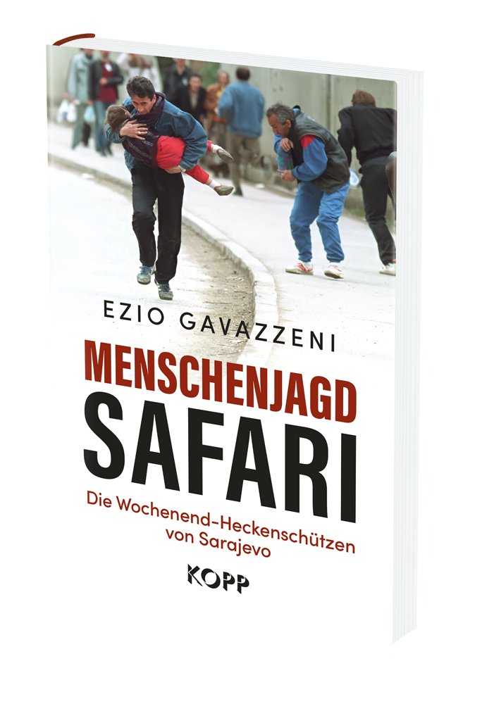 Während des Krieges in Bosnien und Herzegowina (1992–1995) zahlten wohlhabende Ausländer aus westlichen Ländern enorme Summen, um eine spezielle Form der »Jagd« zu praktizieren: Am Wochenende fuhren sie in das Kriegsgebiet und schossen an der Seite der bosnisch-serbischen Armee von den Hügeln rund um Sarajevo auf wehrlose Menschen in der Stadt.